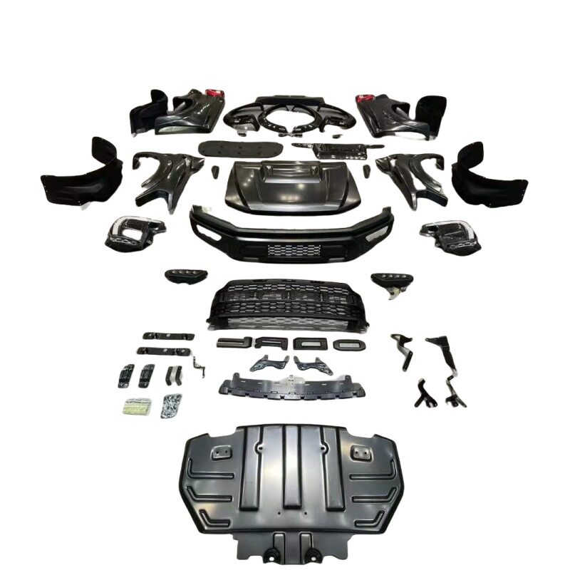 车身套件适用于福特Ranger保险杠12-21升级21 F150 Raptor包围
