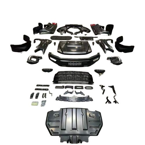 车身套件适用于福特Ranger保险杠12-21升级21 F150 Raptor包围