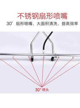商用高压洗清配件排冲手推七洗地器清洗地面水扫VWD帚2机5度多孔