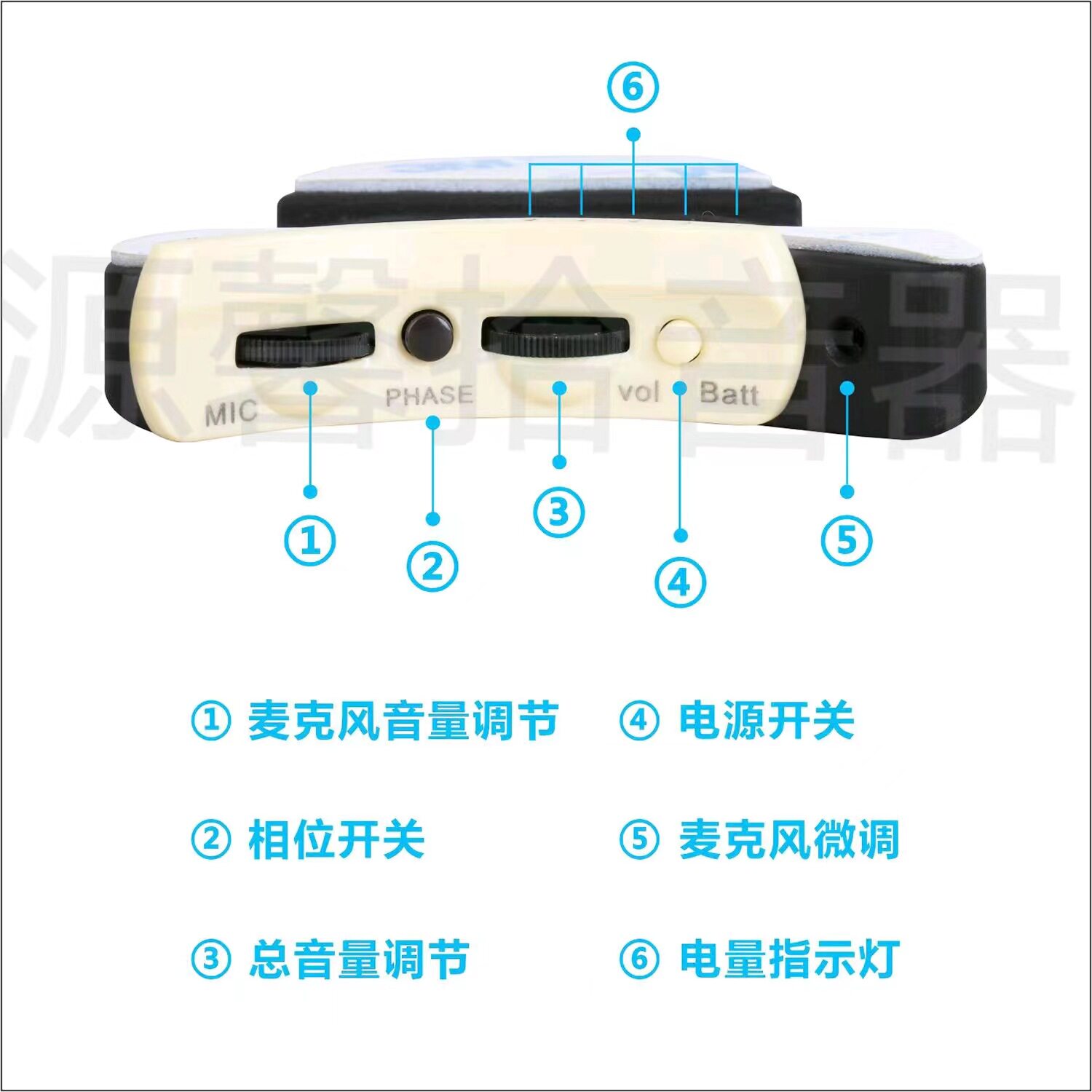 木吉他民谣拾音器配件