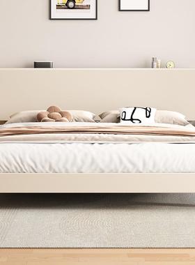 现代.款简约风木床15YH-05699双床家用出租屋用1.8米单人人储物实木实板床