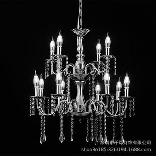 道 灯婚礼现场亭布置款 新婚庆道具金色铁艺吊灯舞台T台饰仪式 DWJ装