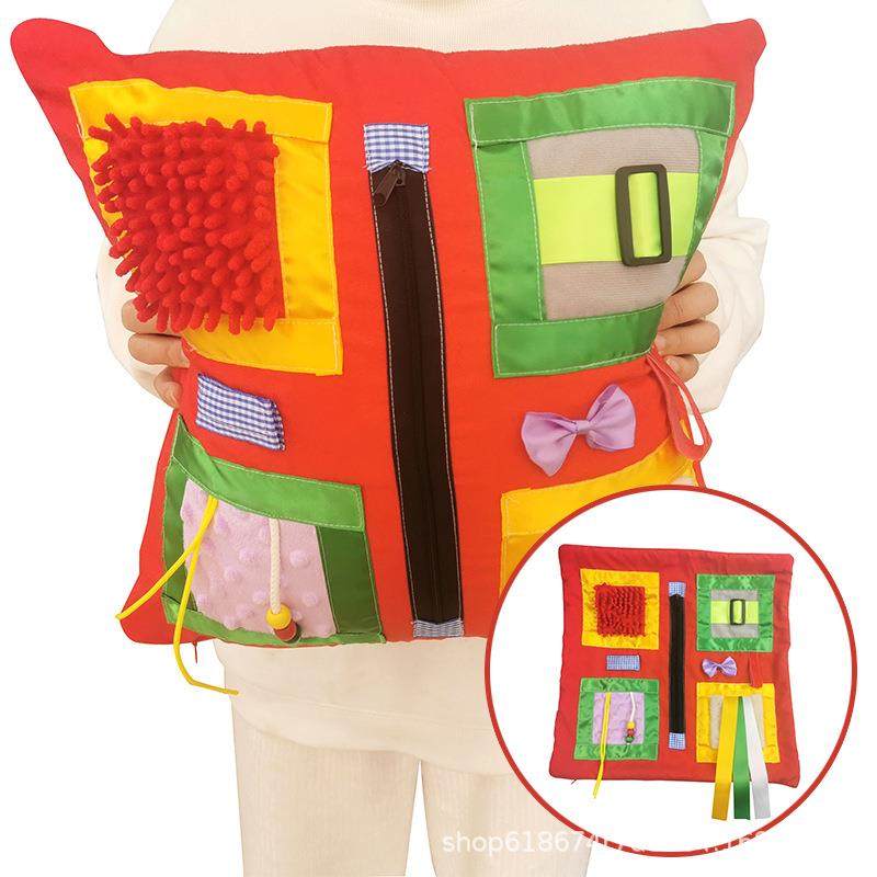 爱记尔忆感知枕者头感FJC官训练触觉抱枕关阿茨海默症患抱枕