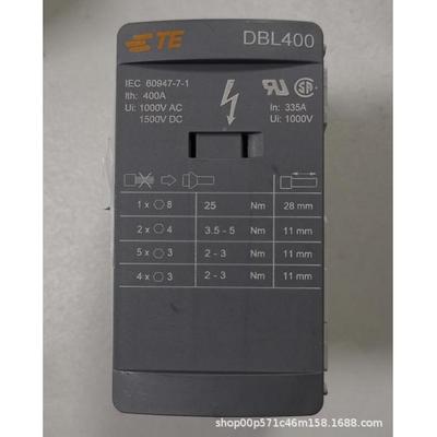 泰科/TE线端子DBL4010-PV大电流1SNL34001RB00BMR00接接线盒AB