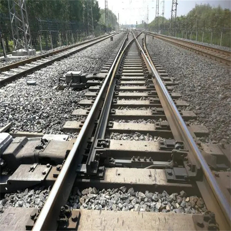 矿用30kg轨道单开对称道岔