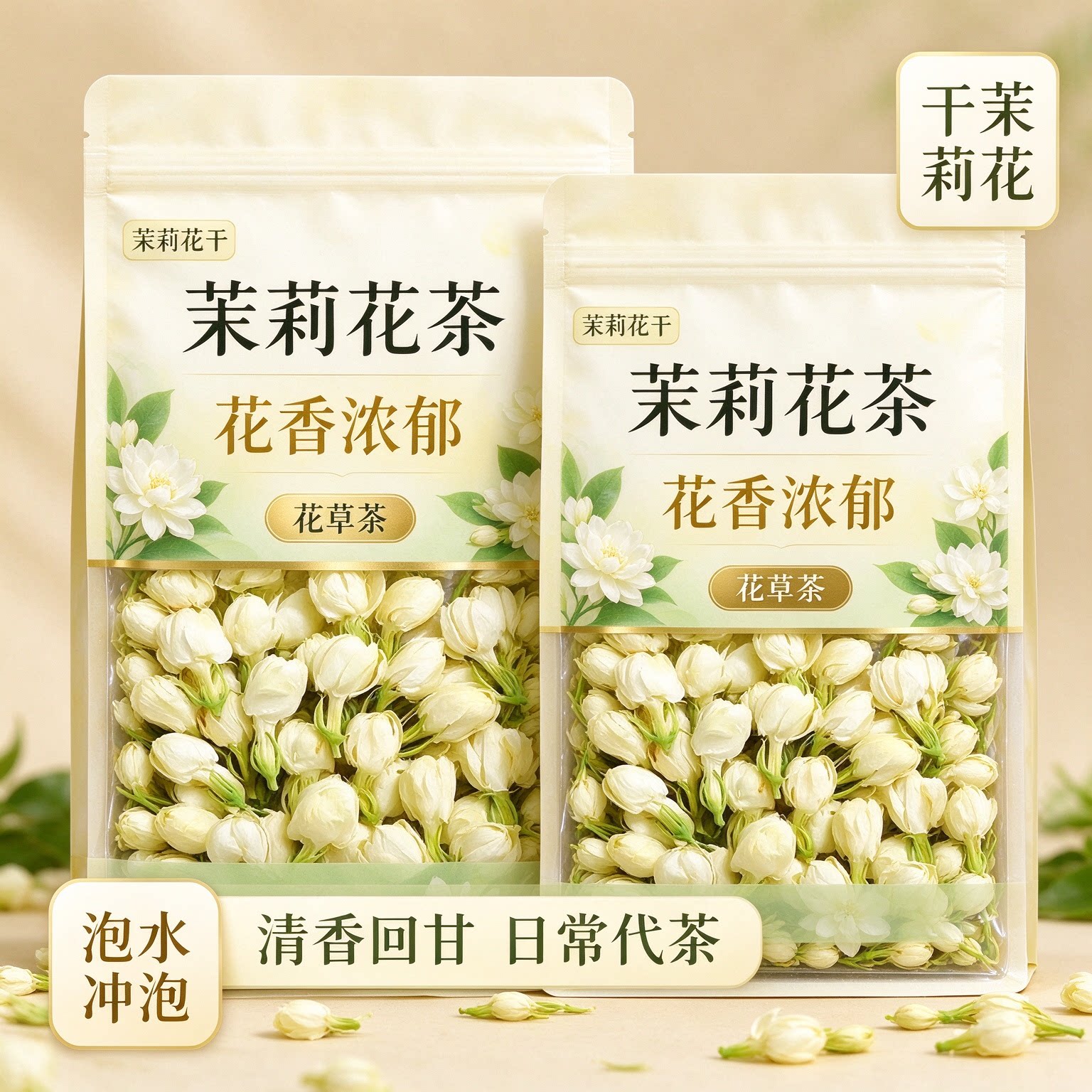横县无硫浓香茉莉花茶2026新货
