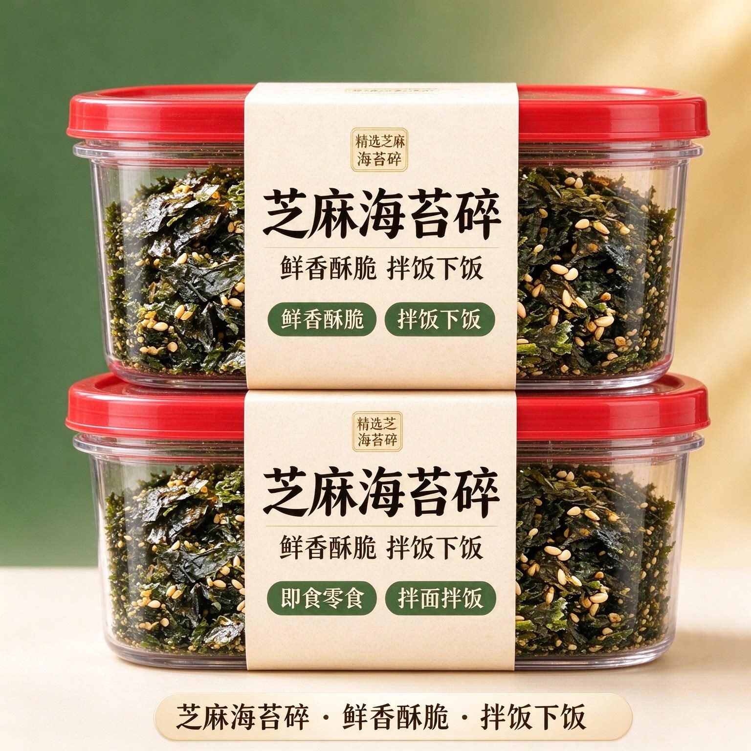 儿童拌饭海苔碎芝麻紫菜即食