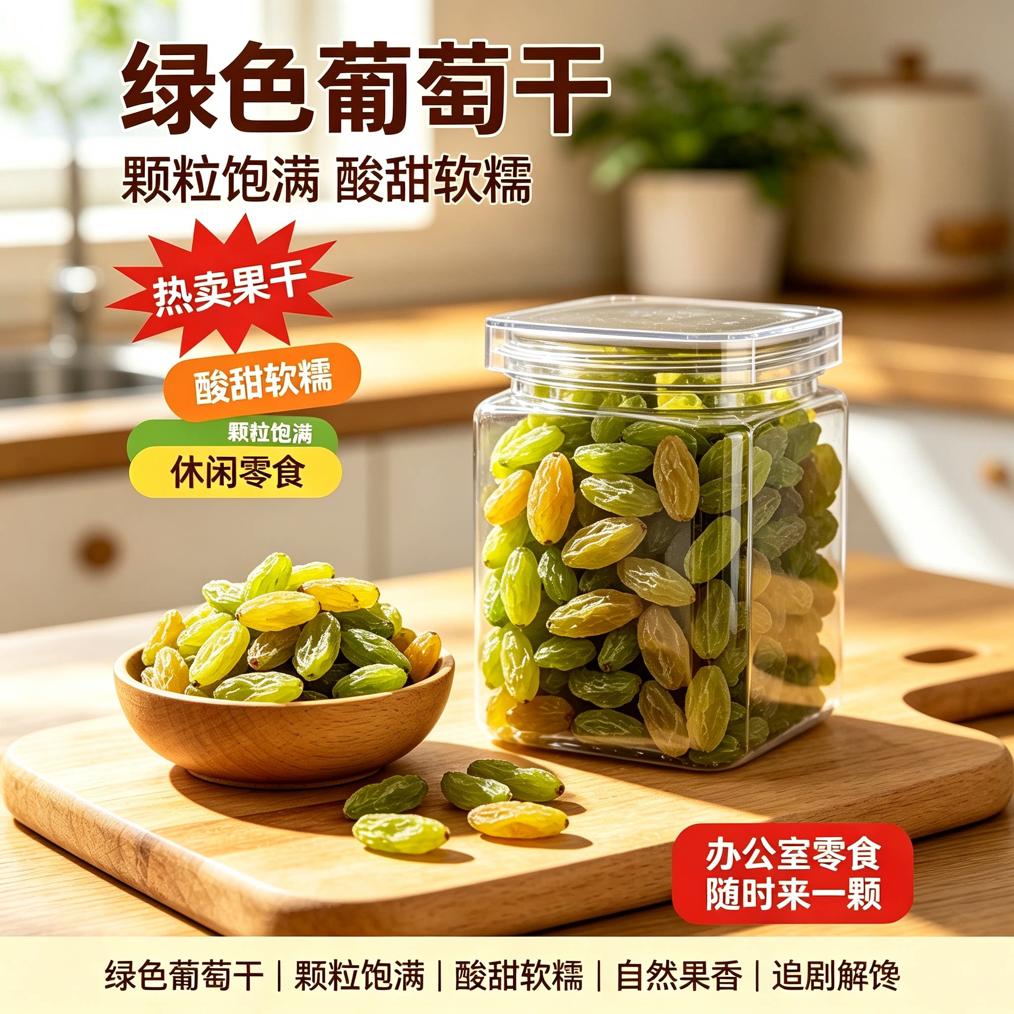 新疆特级超大免洗提子干