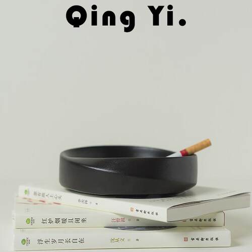 清易。陶瓷家居创意Möbius戒指烟灰缸办公室简约现代高端感