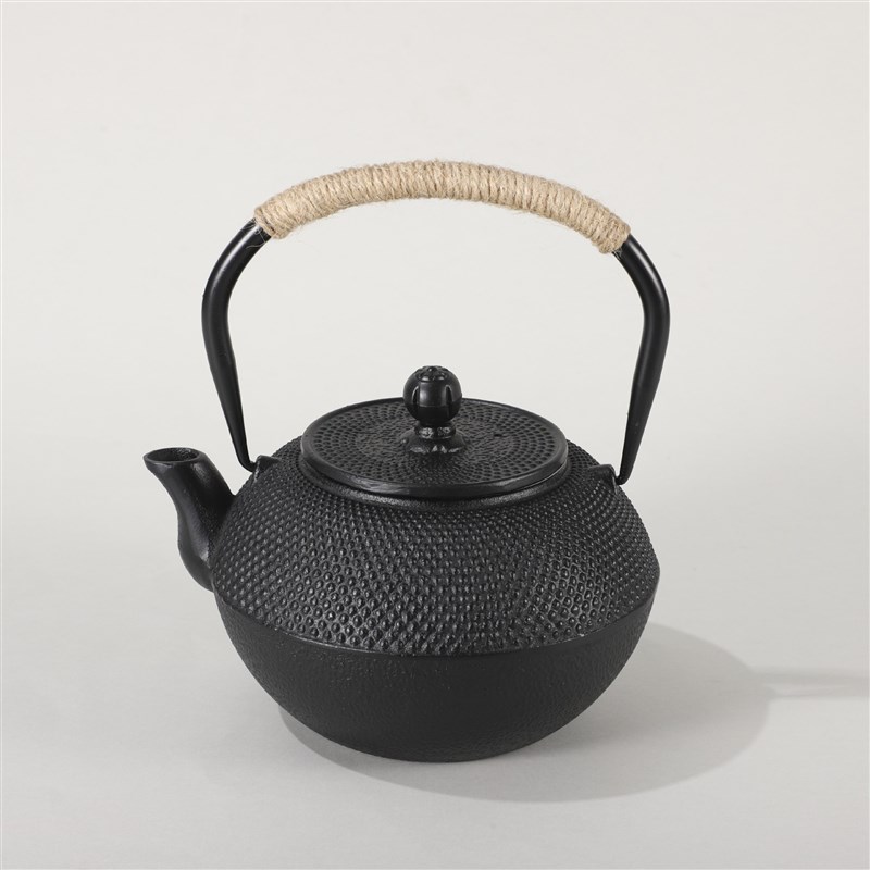 铁茶壶铸铁水壶生铁壶复古泡茶围炉煮I茶壶家用中式软装创意摆件