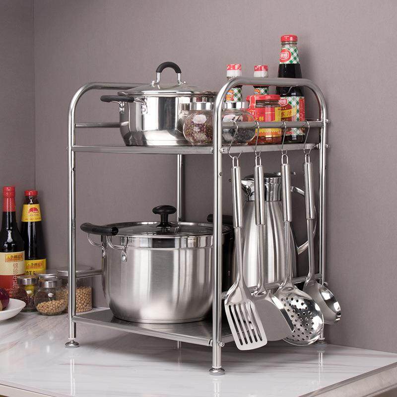 简约可升降厨房双层收微不锈钢微架波炉纳厨卫灶台台厨房面烤箱调,厨房/烹饪用具,微波炉置物架,淘宝优惠券,粉丝福利购,淘宝优惠卷