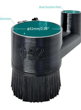 CZZS-52MMNC控罩雕刻机500w主轴吸尘除尘强丝毛刷可拆卸排尘数罩