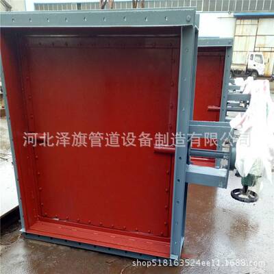 翻版式隔绝门 矩形风门电动手动气动圆风门 烟气管道用圆形风门