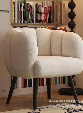 梳人化妆椅卧室电脑椅简约美甲妆单人台凳子家用79008客厅休闲懒