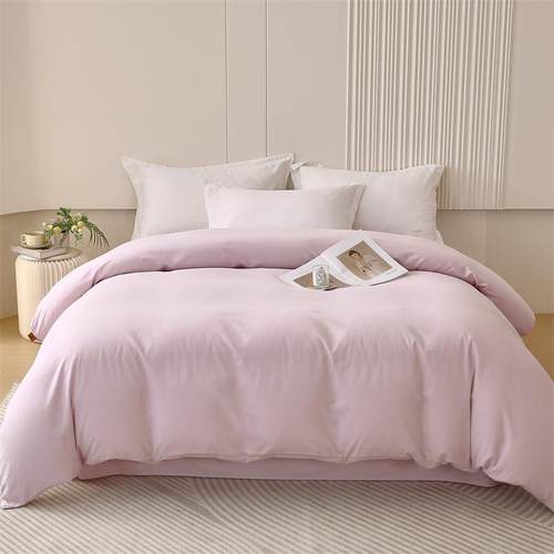 新单款PCL纯棉人纯色品系列学生被单双单套