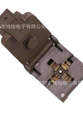 厂家直销盖QF录N24/QFN4X4-24L(0QNU.5)翻式化镀金老座烧座耐高温