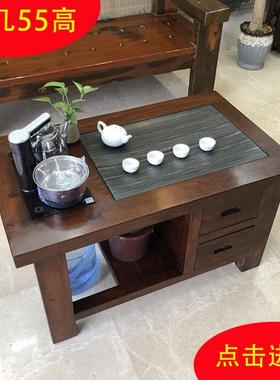 实木茶几家用客厅小户型泡桌办公室小茶茶OMS茶台阳茶几泡一体简