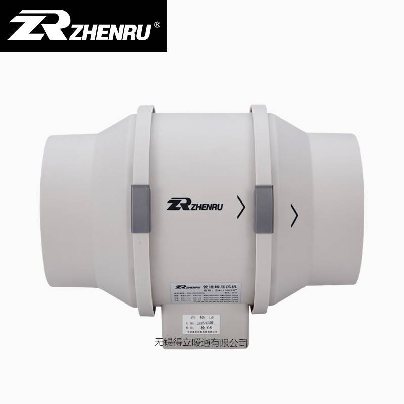 真如抽风机换气扇管道风机100H150H200H卫生间静音吊顶换气扇