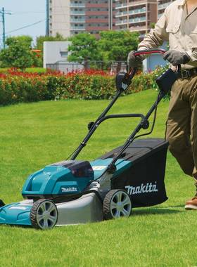 原装牧田aDLM460Mkita充电式草坪修剪锂机DLM460电草机18+18除V割