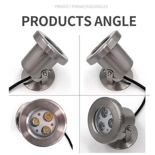 led水底灯低压水下灯防水ASH七彩鱼池假山水灯灯灯酒店喷池泉景观