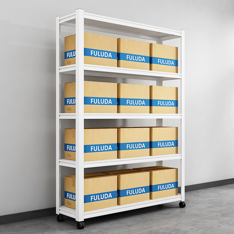 家用货架置物架多层移动杂物架阳台储G物架超市展示架带轮仓储货