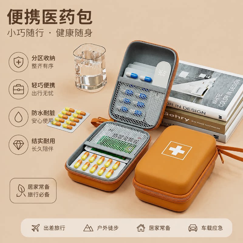 【限购1单】学生宿舍药物收纳包图片
