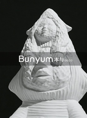 简约样板房间软装饰品创意艺术家居客厅电视柜人Z物雕塑摆件