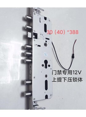 楼宇锁607068电机电子带线双快智能12V内置/自动锁体锁芯