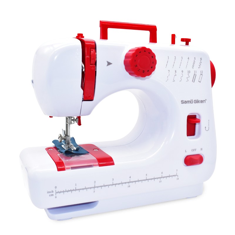 家毅605缝纫机家用p迷你电动锁边多功能小型全自动台式微型裁缝机