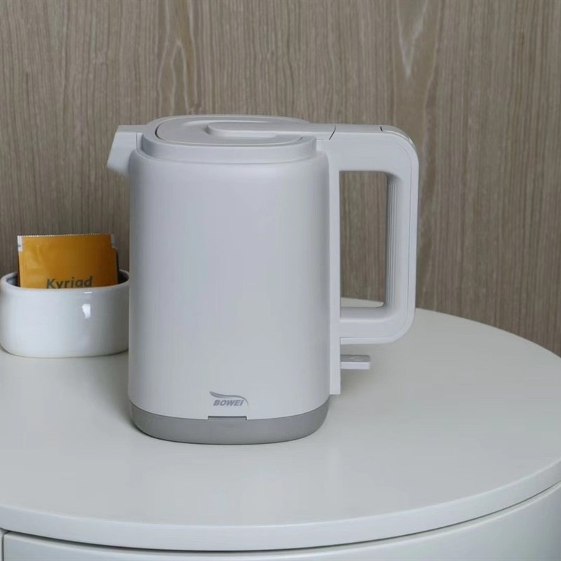 泊为不锈钢烧水i壶 0.8L开水壶 酒店宾馆民宿自动断电公寓电热水