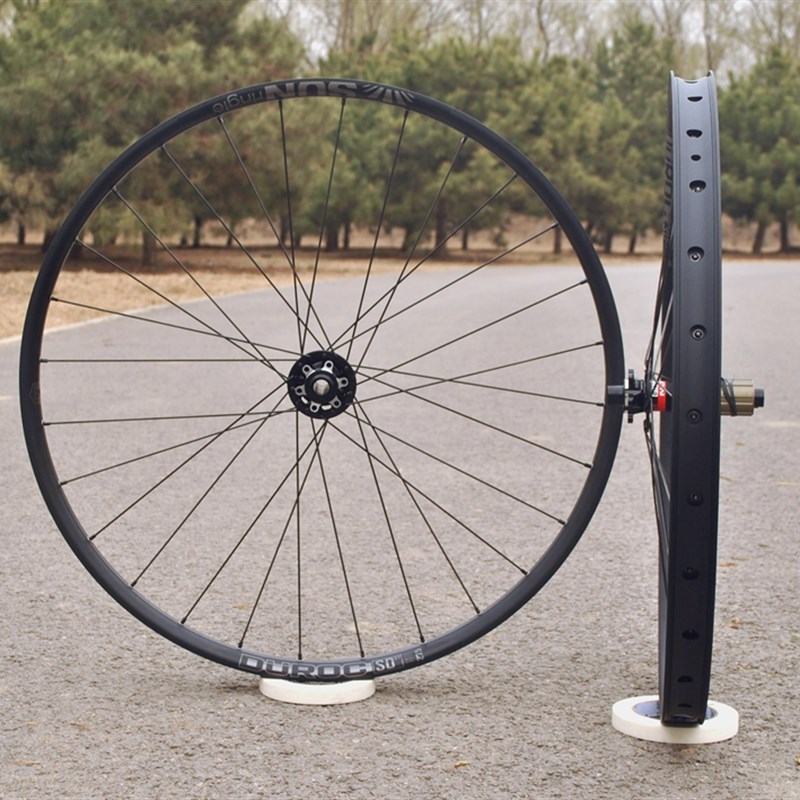 軲辘哥27.5/29山地真空轮组久裕花鼓太阳sd37车圈dY辐条桶轴快拆