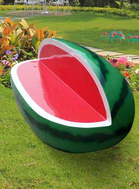 卡通创意座椅子玻璃纤雕塑户外公园E林景观商场店铺装饰品美陈摆