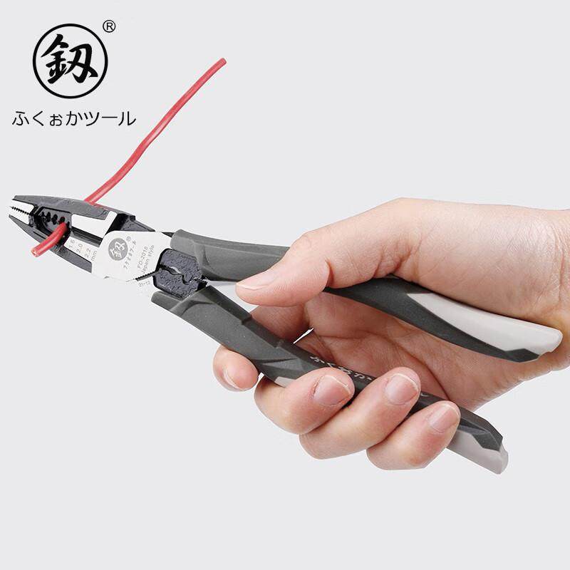 HVW釰福工具业级老虎钳力工多功能钢省丝剥线钳压线钳冈拉线钳