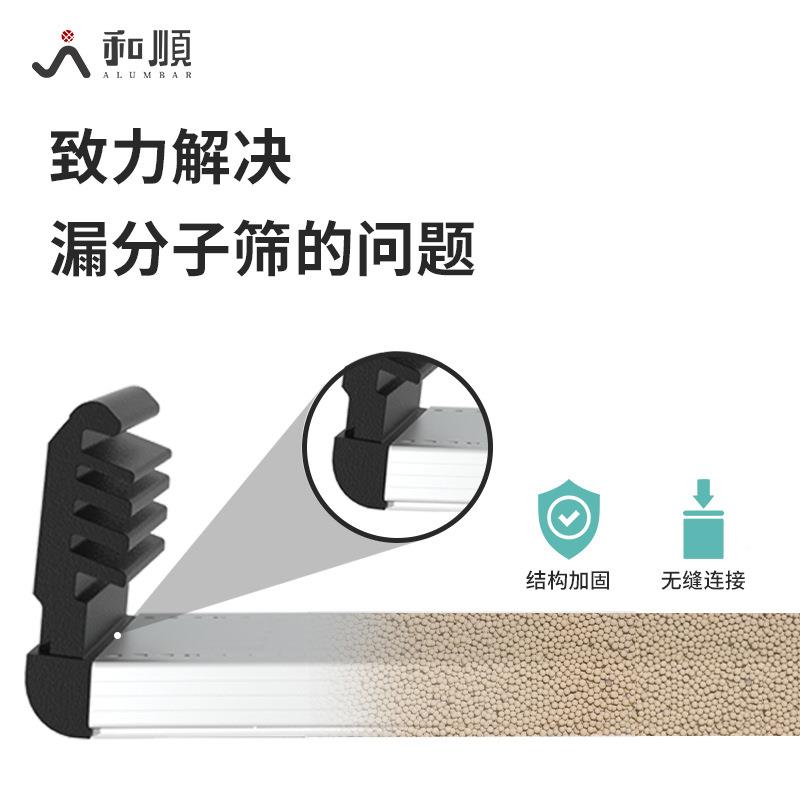 中玻OOB璃插角塑料插脚铝隔连接转空角配型件L角码条中空铝条拐角