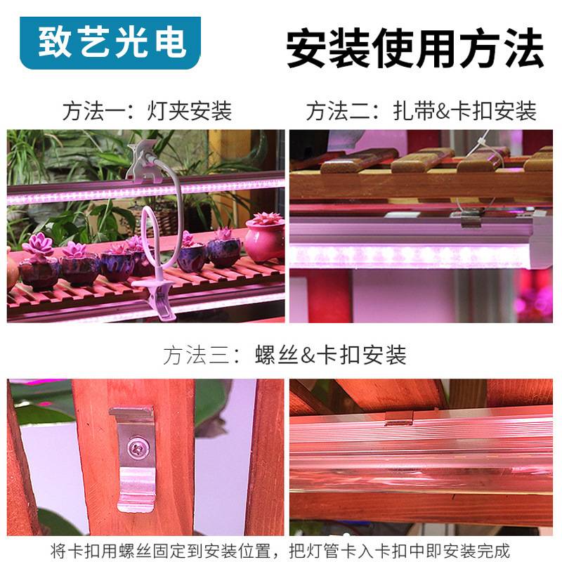 多肉补光灯T20大功率快速上色防徒长LED种植仿太阳专用植物生长灯