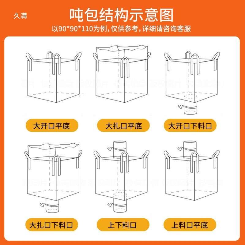 拉积筋铝箔集装袋线可太包抗紫外吨袋体大t$*&lznj编织吨空包