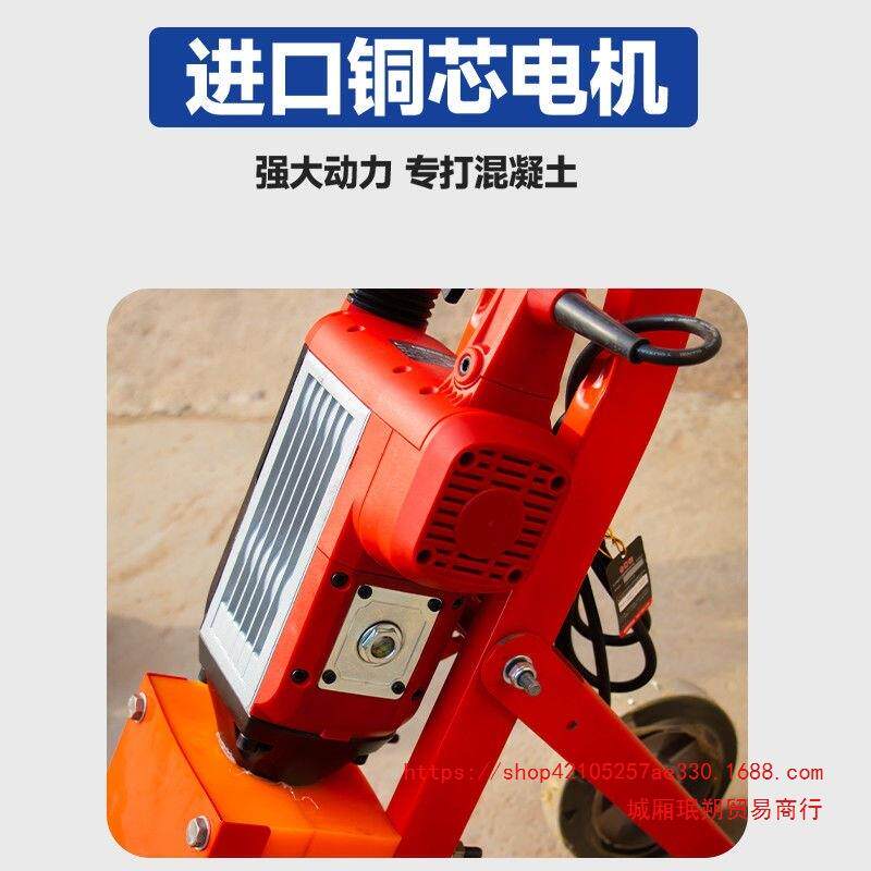 瓷坪砖拆土除破碎手式电锤电镐车推工业级大功率混凝电动塑EZT胶