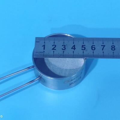 304不锈钢细胞筛标VNN准筛00200目目等细胞滤筛网过直径50mm1带手