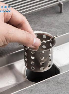 3不锈钢地漏卫长方形4生0间浴COH80240室防臭大排量家用酒店