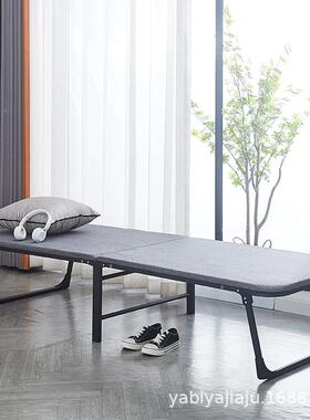 简易免装安木板海棉折叠床办公室陪硬单人午IEJ护睡家用护腰板午