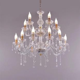 亚克力装 路亭水晶灯7019婚礼堂式 饰 婚庆道具吊水晶灯引仪式 欧新款