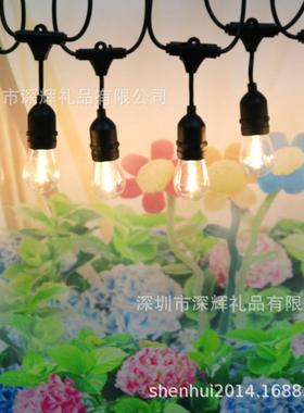 S1E4白灯泡饰室外防雨装饰灯泡户外装暖L无品牌/D防水灯泡