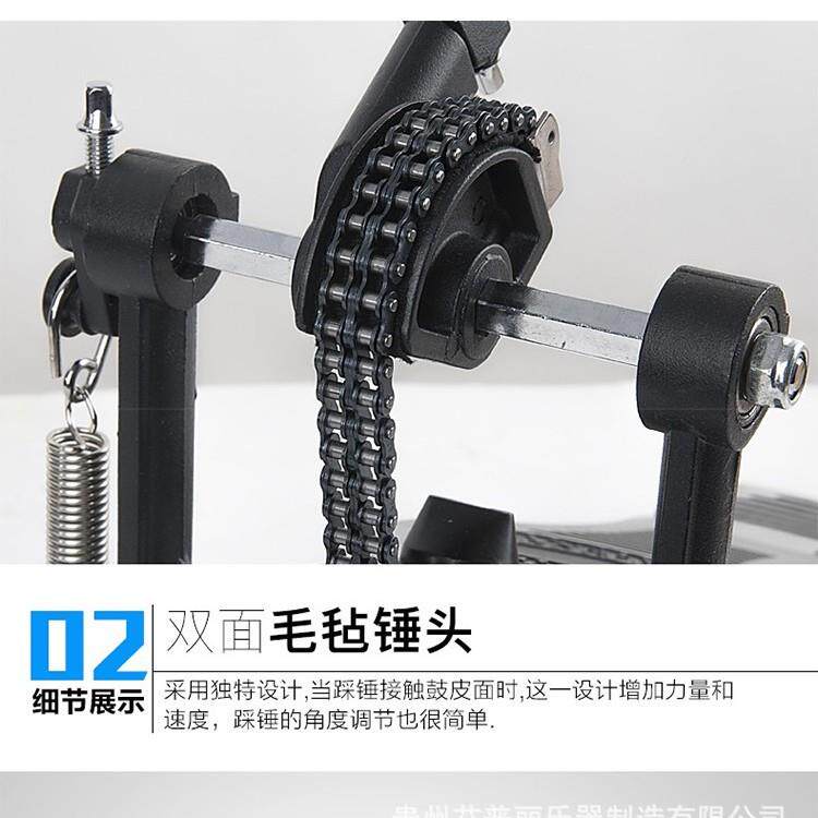 踩嚓架打接击乐架鼓踩子连杆双踩连SWU锤杆双踩锤连杆踩锤连杆踩