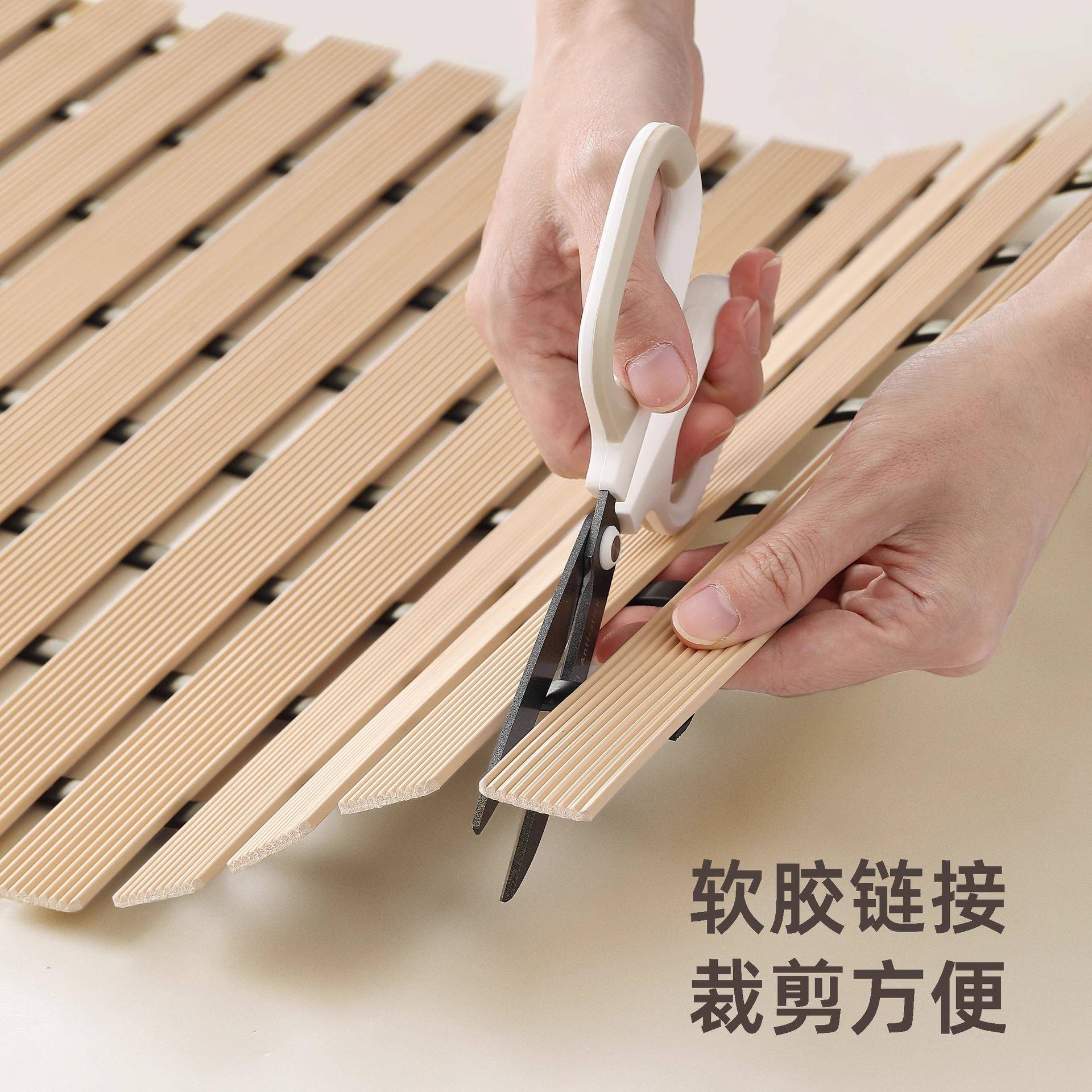 浴室防滑垫隔防摔地垫淋所浴房卫生垫子洗澡厕地面水垫排水WNO间