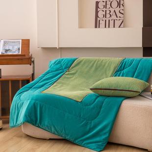 2新025款 馒头抱枕被头被车载办公室两用午 亲肤灯绒枕小芯无品牌