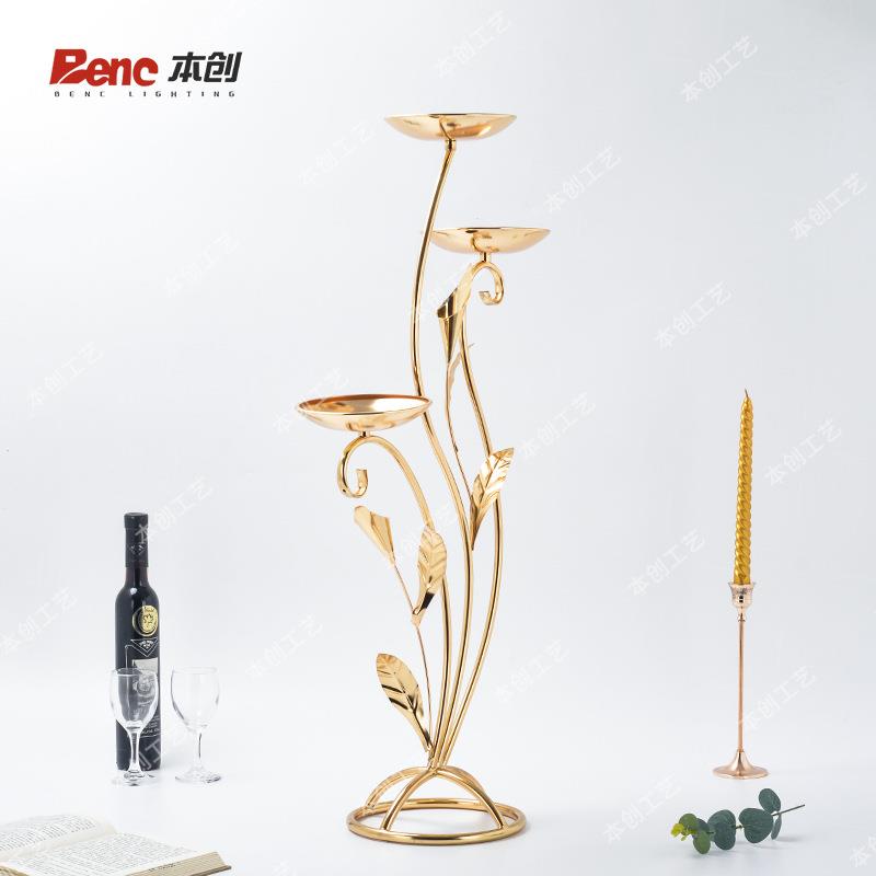 酒店展厅桌装用GYA品主舞台鲜花道具展示架子饰婚庆路引几何艺花