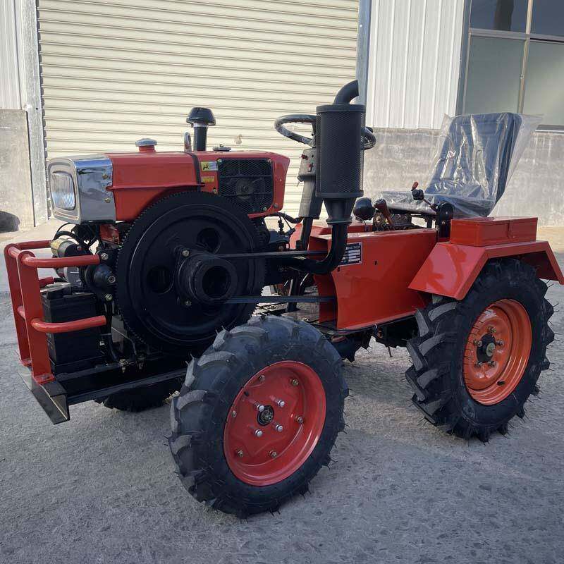 22马力迷你拖拉机配套旋耕机割草机轻便易操作小型拖拉机图片型号