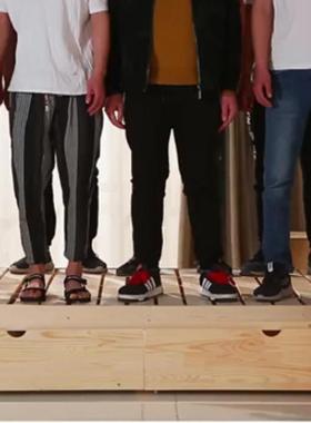 简易单人床床架实木床1济.EDU5米型松木床经双人床房现代简约出租床