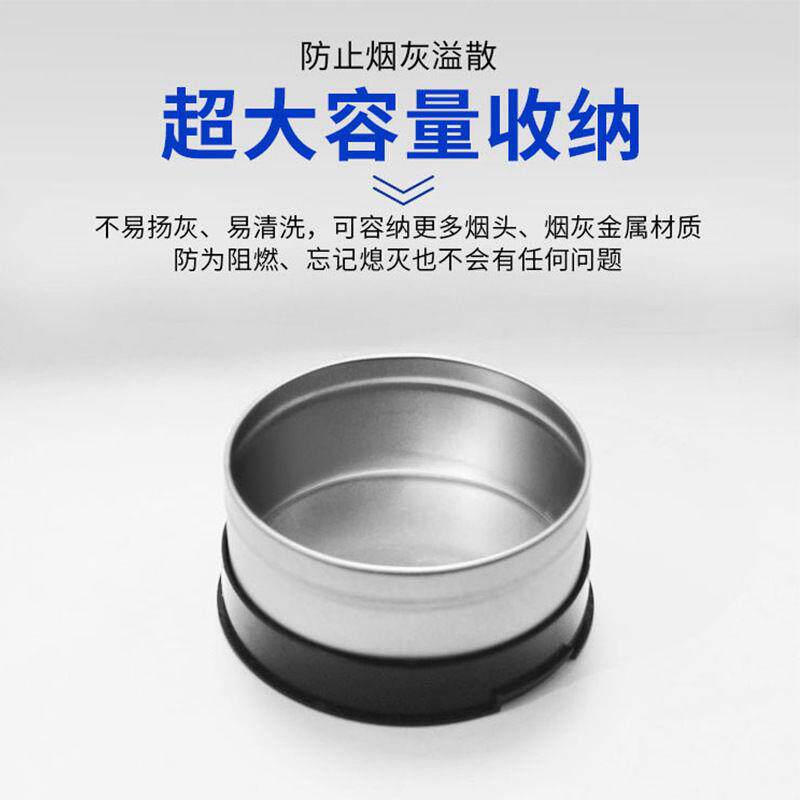 烟灰缸智家用创PDD10264意个性带带盖办公室客感点能烟器厅空气净