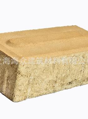 防滑抗磨损黄色599面铺路盲道砖高品质面包砖新型路砖